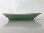 Antique Japanese Ceramic Small Plate Kozara Pottery Celadon Ho-Oh Green Y282