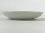 Antique Japanese Ceramic Small Plate Meimeizara Bamboo Plum Black Orange PY573
