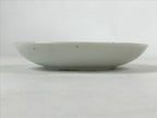 Antique Japanese Ceramic Small Plate Meimeizara Bamboo Plum Black Orange PY573