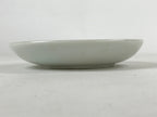 Antique Japanese Ceramic Small Plate Meimeizara Bamboo Plum Black Orange PY574