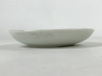 Antique Japanese Ceramic Small Plate Meimeizara Bamboo Plum Black Orange PY574