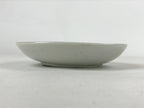 Antique Japanese Ceramic Small Plate Meimeizara Bamboo Plum Black Orange PY575