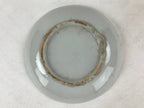 Antique Japanese Ceramic Small Plate Meimeizara Bamboo Plum Black Orange PY578