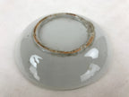 Antique Japanese Ceramic Small Plate Meimeizara Bamboo Plum Black Orange PY578