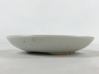 Antique Japanese Ceramic Small Plate Meimeizara Bamboo Plum Black Orange PY578