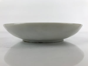 Antique Japanese Ceramic Small Plate Meimeizara Bamboo Plum Black Orange PY706