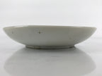 Antique Japanese Ceramic Small Plate Meimeizara Bamboo Plum Black Orange PY706