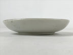 Antique Japanese Ceramic Small Plate Meimeizara Plum Blossom Floral White PY570