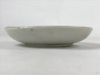 Antique Japanese Ceramic Small Plate Meimeizara Plum Blossom Floral White PY571