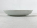 Antique Japanese Ceramic Small Plate Meimeizara Sakura Cherry Blossom Fan PY577