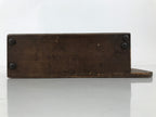 Antique Japanese Dried Bonito Wooden Box Drawer Shaver Plane Brown JK891
