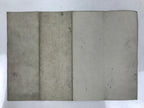Antique Japanese Elementary School Good Behaviour Award C1902 Meiji Paper P413