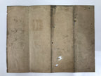 Antique Japanese Elementary School Grade Completion Certificate C1898 Paper P407