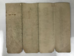 Antique Japanese Elementary School Grade Completion Certificate C1904 Paper P406