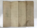 Antique Japanese Elementary School Grade Completion Certificate C1906 Paper P411
