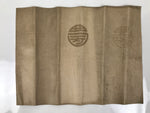 Antique Japanese Excellence Award Certificate 1914 Tenant Farmer Rice Paper P396