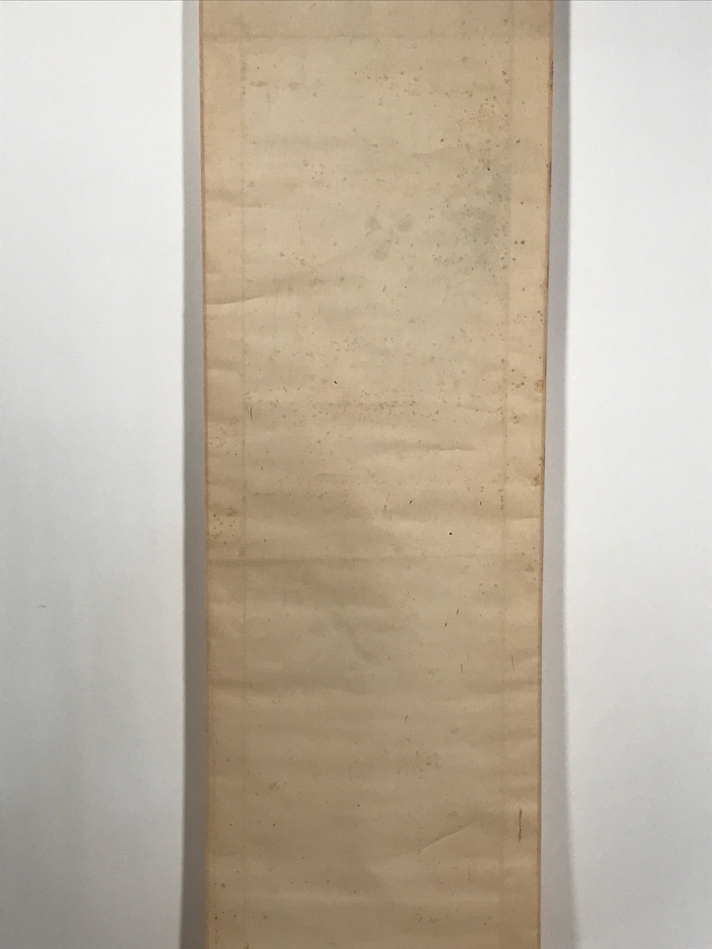 Antique Japanese Hanging Scroll Kakejiku Bird Flower Painting Kacho Color KJ186