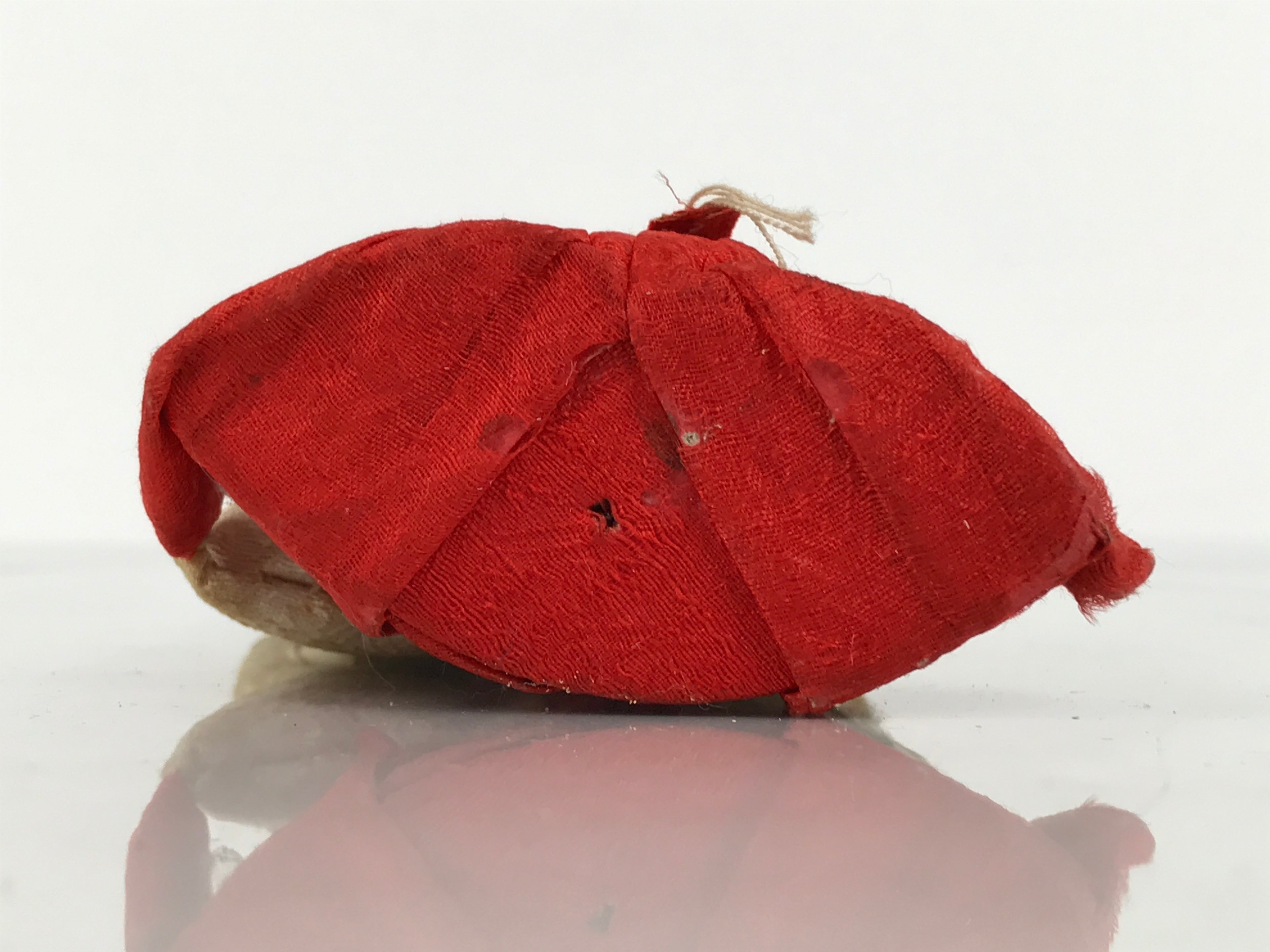 Antique Japanese Hina Doll Ningyo Court Lady Girls Day Ohinasama Silk Wood ID671