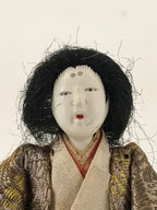 Antique Japanese Hina Doll Ningyo Girl's Day C1900 Court Lady Matsuri ID534