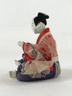 Antique Japanese Hina Doll Ningyo Girl's Day C1900 Servant Shicho Matsuri ID536