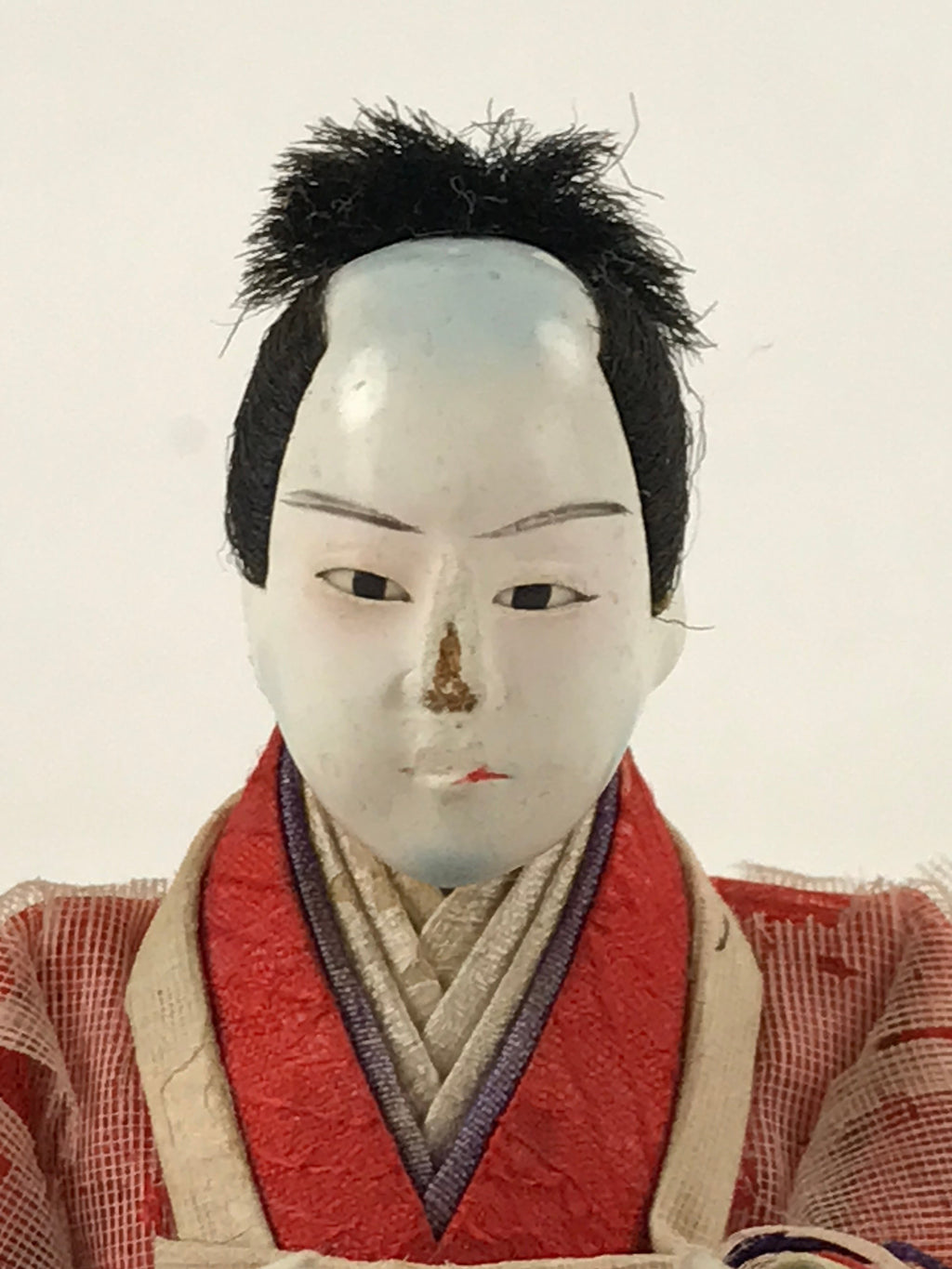 Antique Japanese Hina Doll Ningyo Girl's Day C1900 Servant Shicho Matsuri ID536
