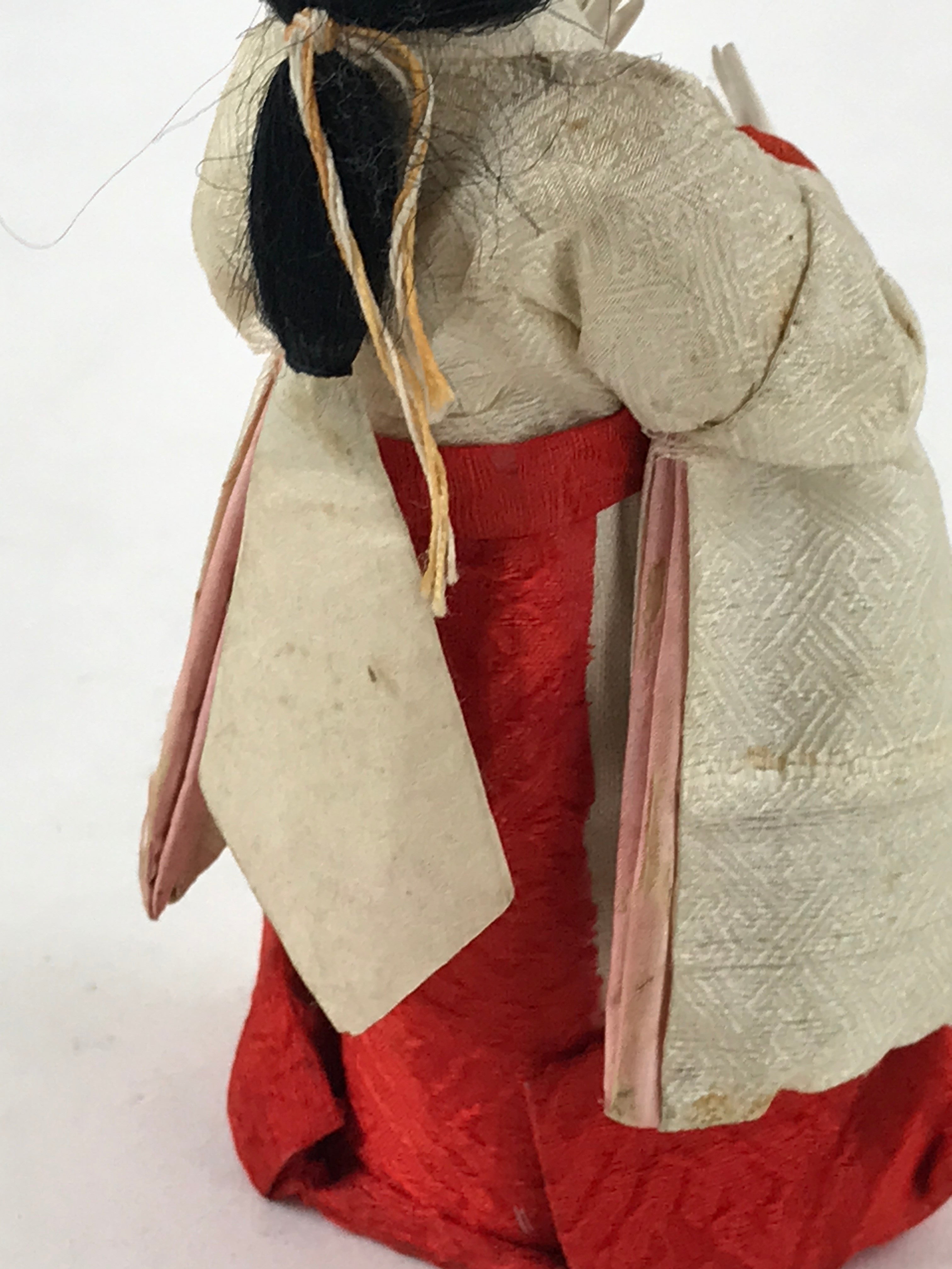 Antique Japanese Hina Doll Ningyo Girl's Day Standing Court Lady Matsuri ID532