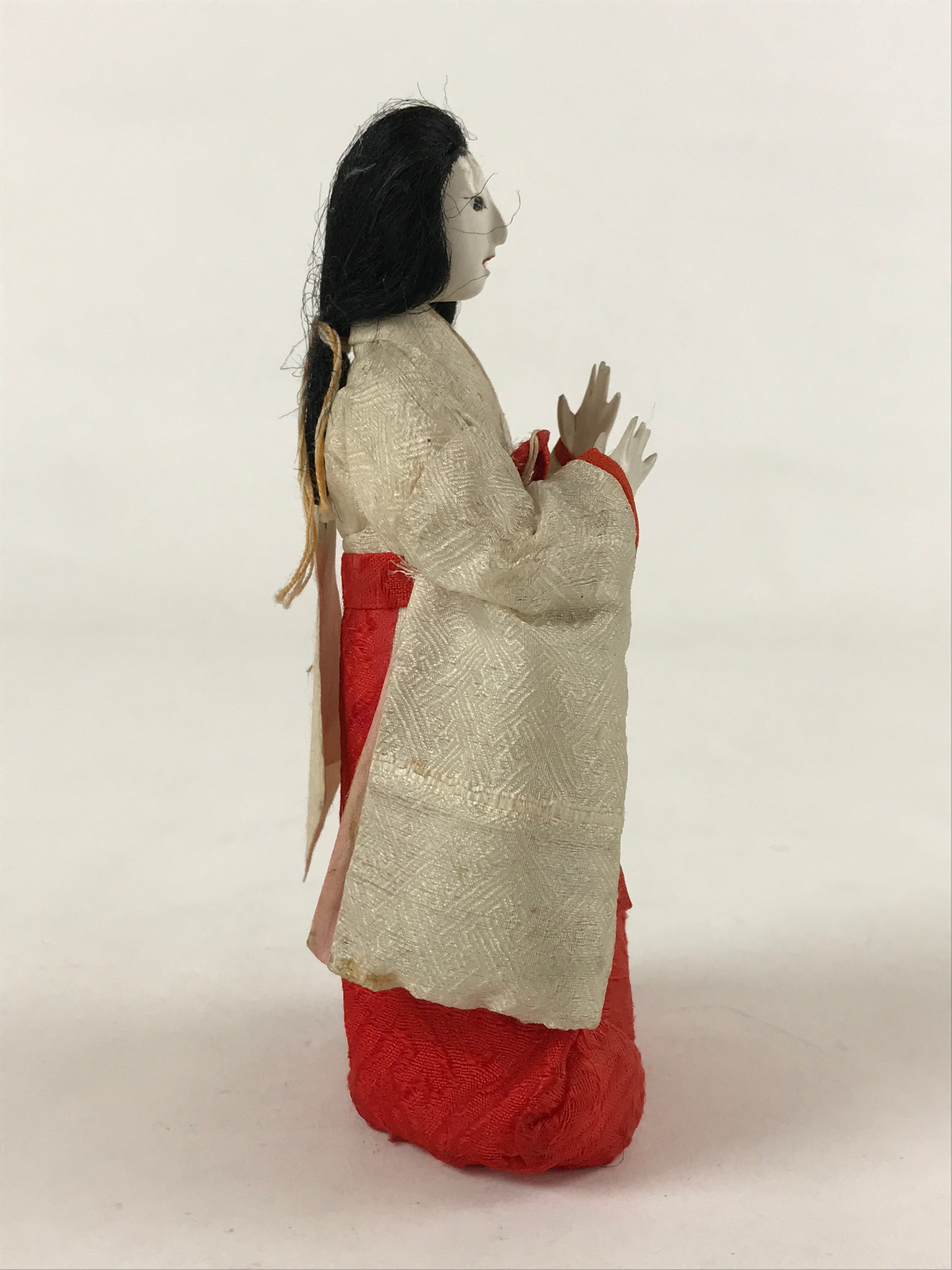 Antique Japanese Hina Doll Ningyo Girl's Day Standing Court Lady Matsuri ID532