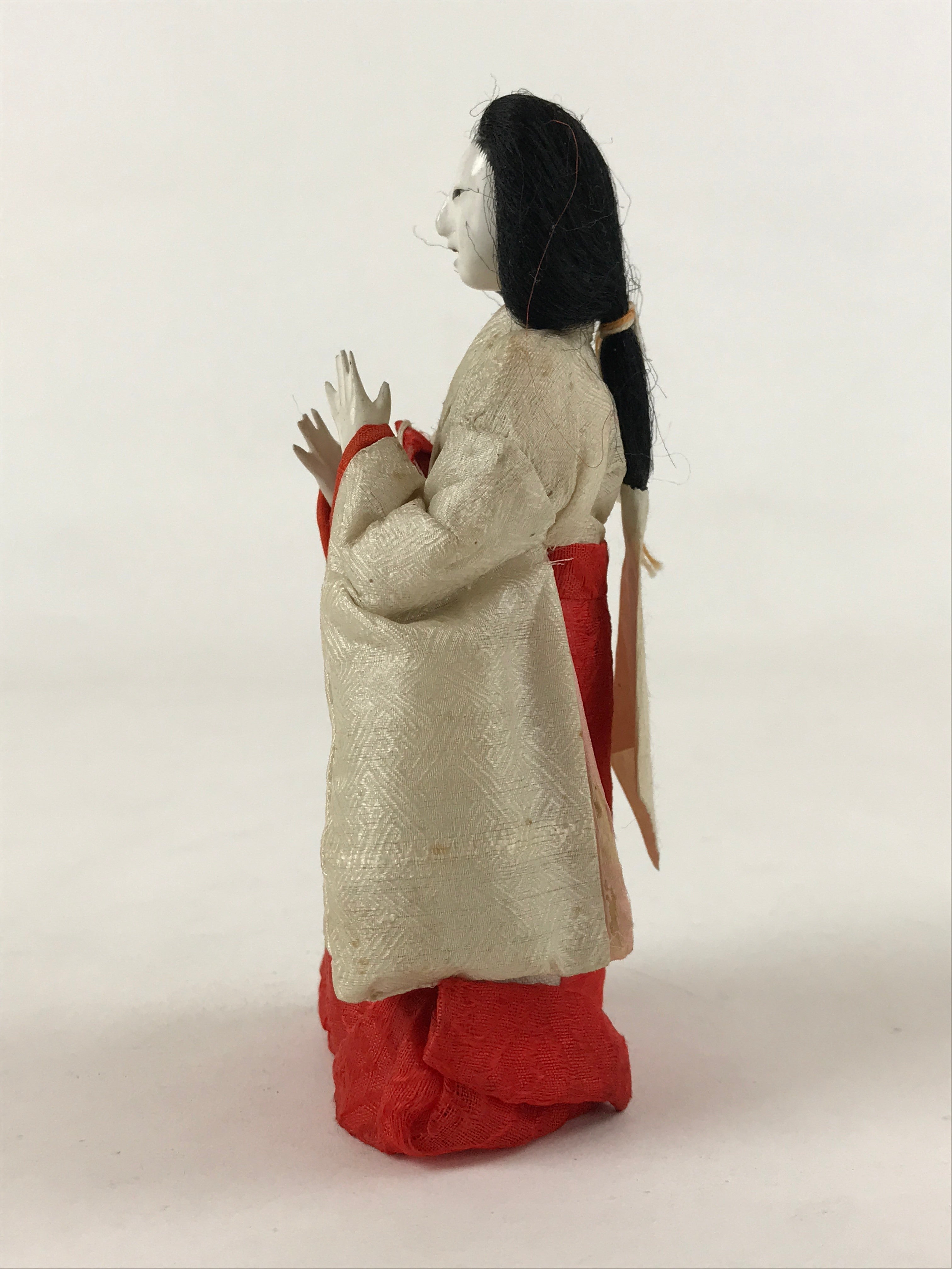Antique Japanese Hina Doll Ningyo Girl's Day Standing Court Lady Matsuri ID532