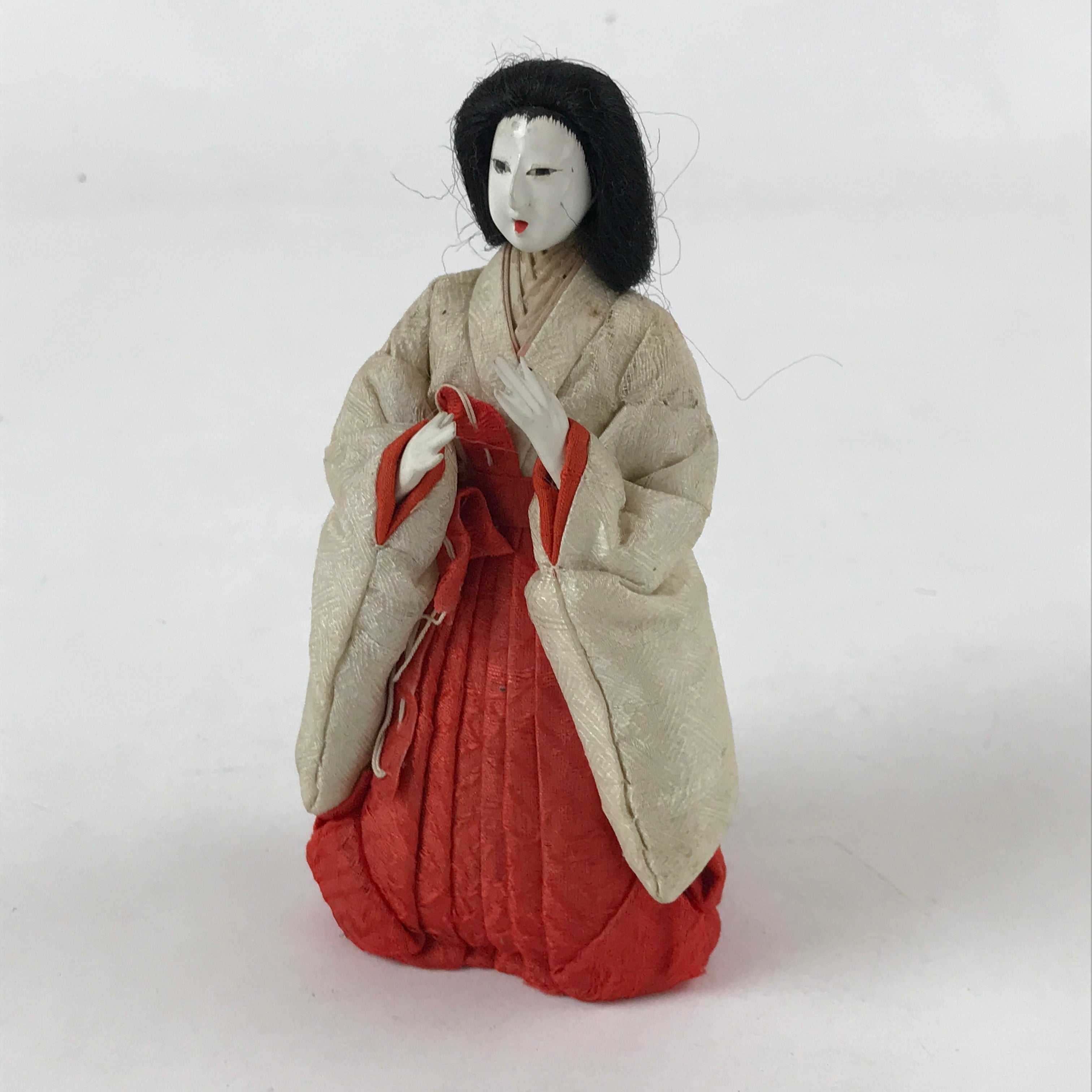Antique Japanese Hina Doll Ningyo Girl's Day Standing Court Lady Matsuri ID532