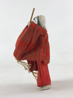 Antique Japanese Hina Doll Ningyo Girl's Day Taiko Musician C1900 Matsuri ID538