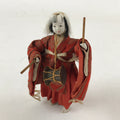 Antique Japanese Hina Doll Ningyo Girl's Day Taiko Musician C1900 Matsuri ID538
