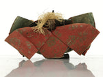 Antique Japanese Hina Doll Ningyo Prince Girl's Day Ohinasama Silk Wood ID661