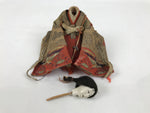 Antique Japanese Hina Doll Ningyo Princess Girl's Day Ohinasama Silk Wood ID662