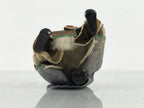 Antique Japanese Hina Doll Ningyo Young Guard Girls Day Ohinasama Silk ID669