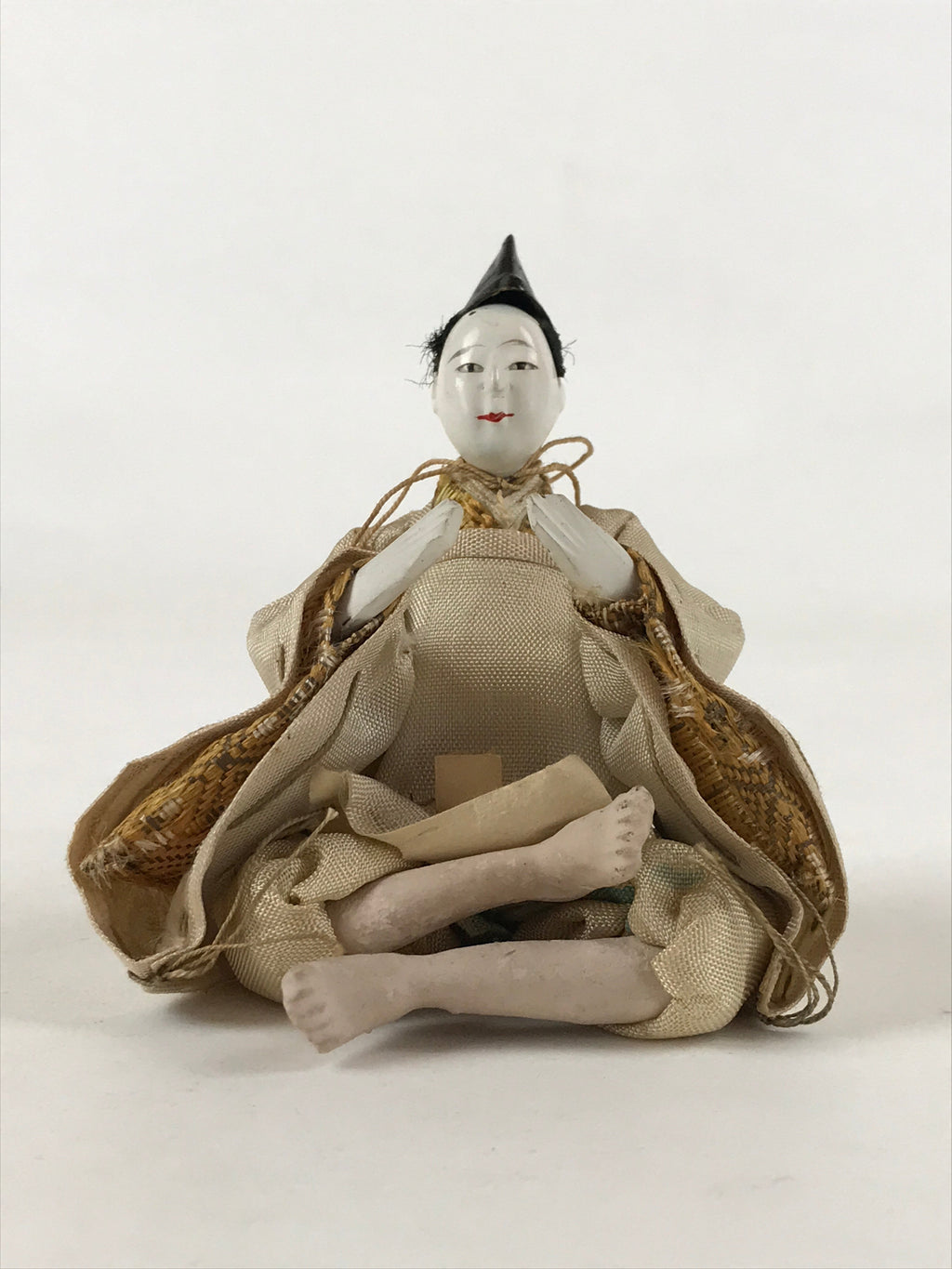 Antique Japanese Hina Doll Nyngo Girl's Day C1900 Servant Shicho Matsuri ID535
