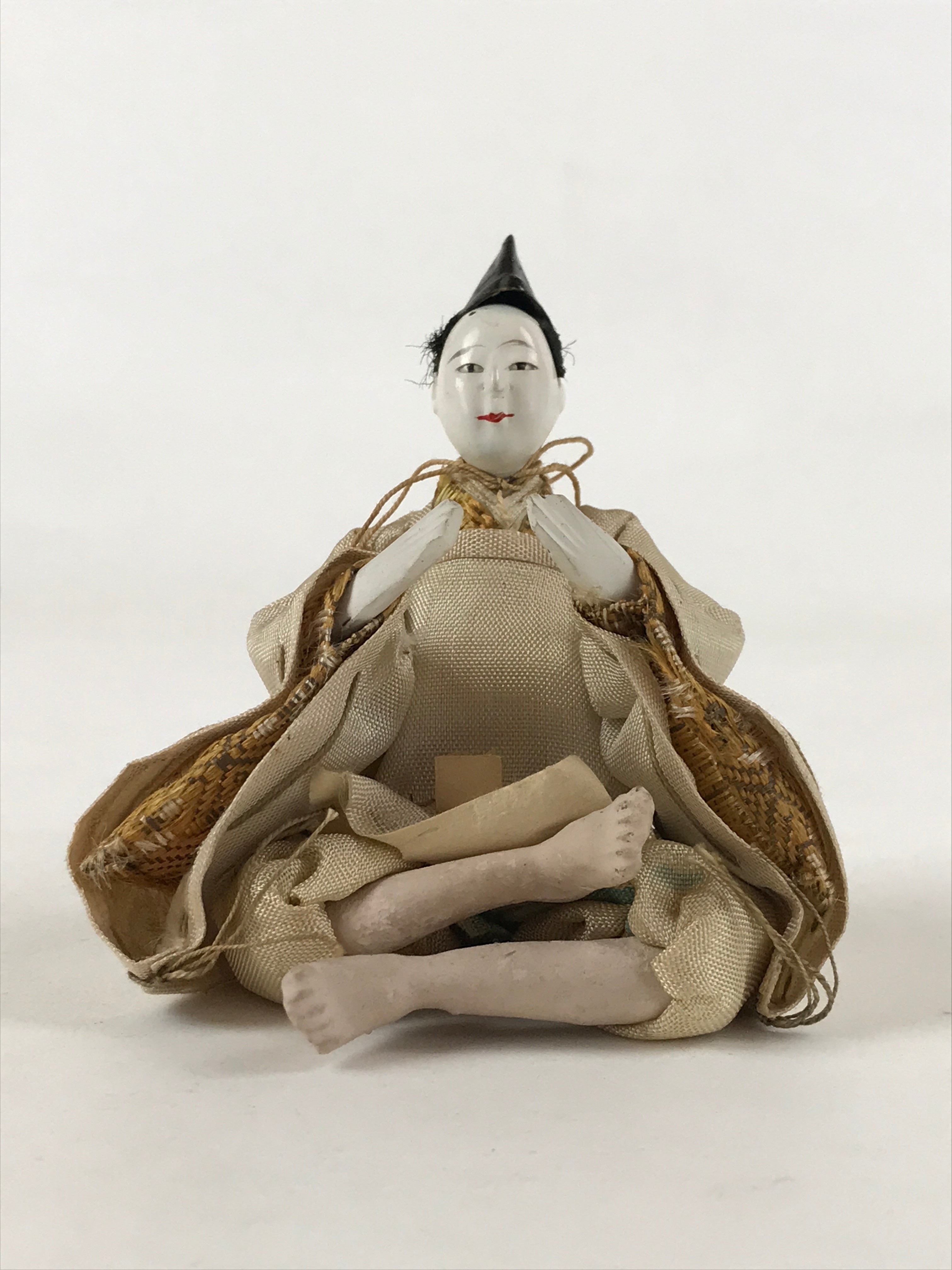 Antique Japanese Hina Doll Nyngo Girl's Day C1900 Servant Shicho Matsuri ID535