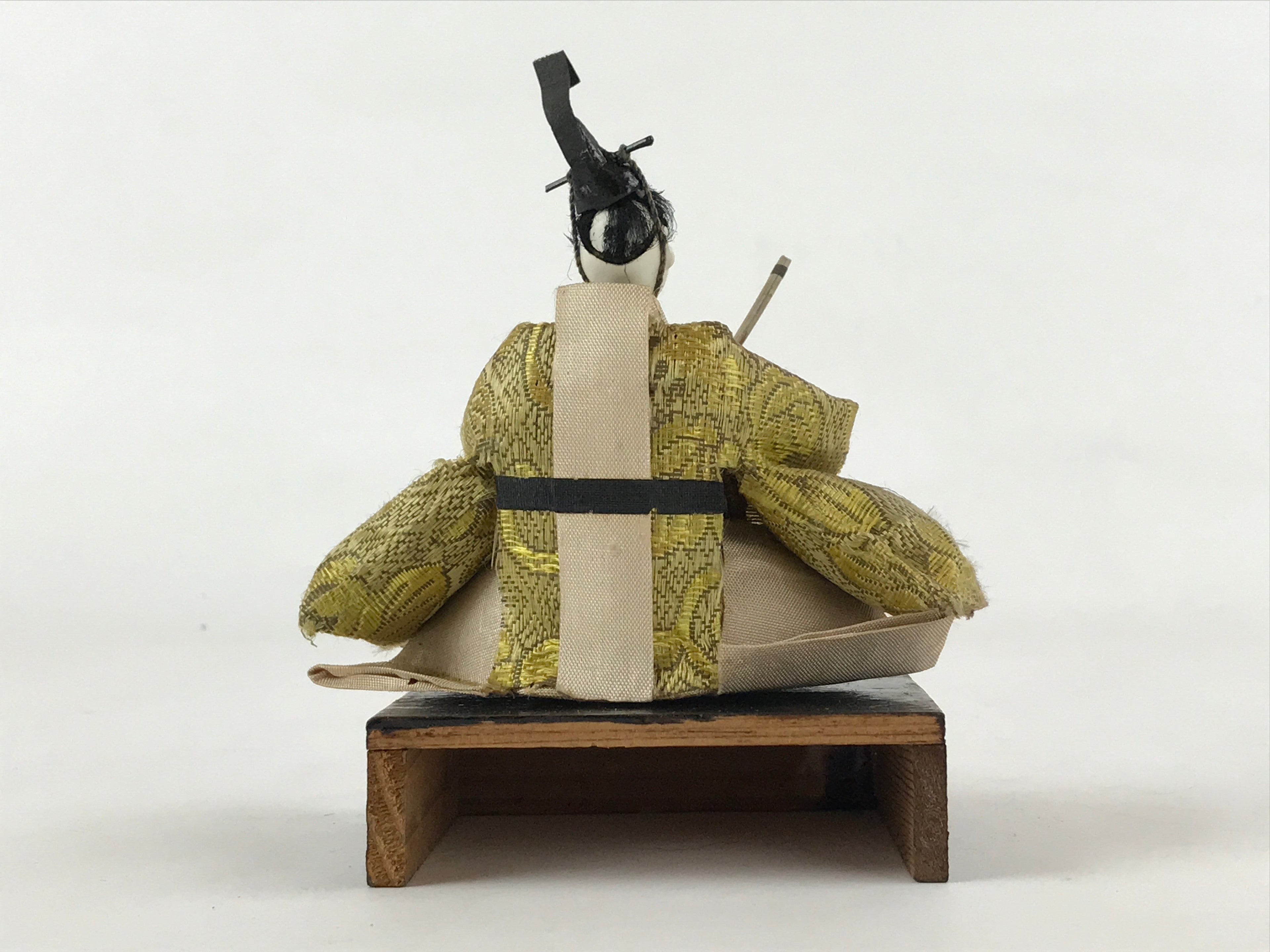 Antique Japanese Hina Doll Nyngo Girl's Day Prince Ohinasama Matsuri Green ID525