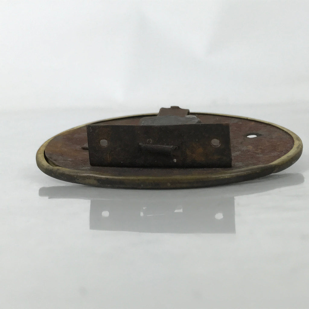 Antique Japanese Iron Metal Tansu Chest Drawer Lock Furniture Hardware JK833