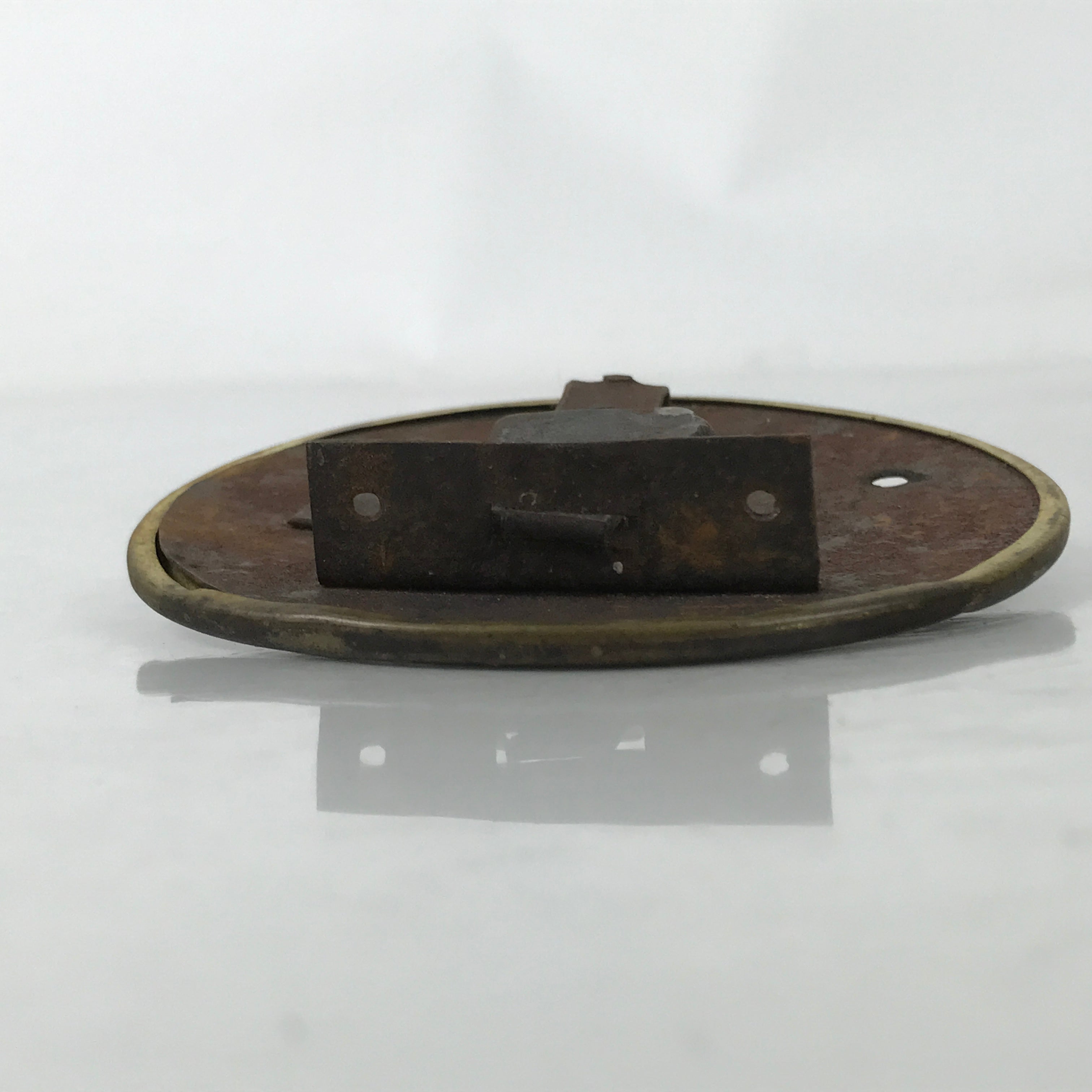 Antique Japanese Iron Metal Tansu Chest Drawer Lock Furniture Hardware JK833
