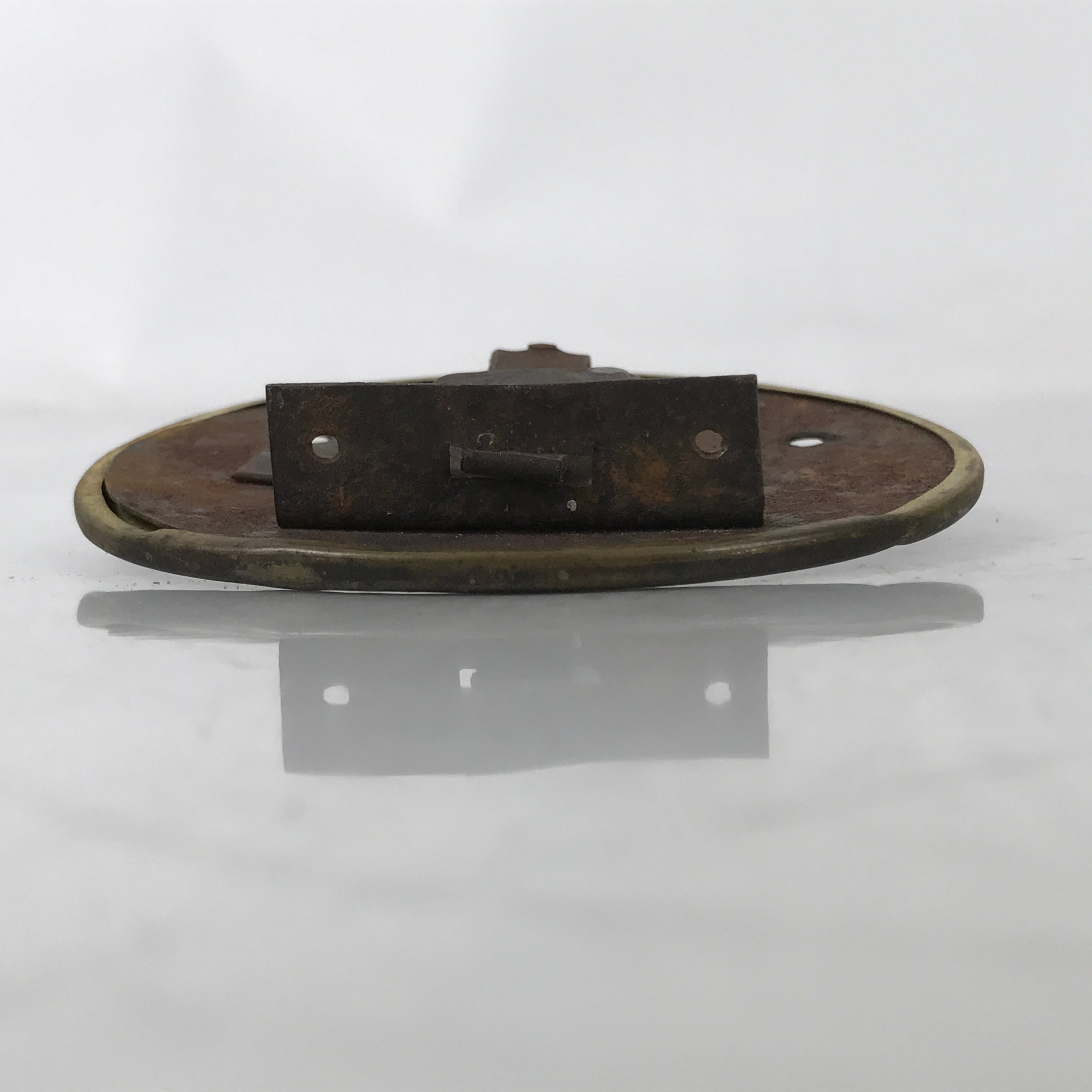 Antique Japanese Iron Metal Tansu Chest Drawer Lock Furniture Hardware JK833