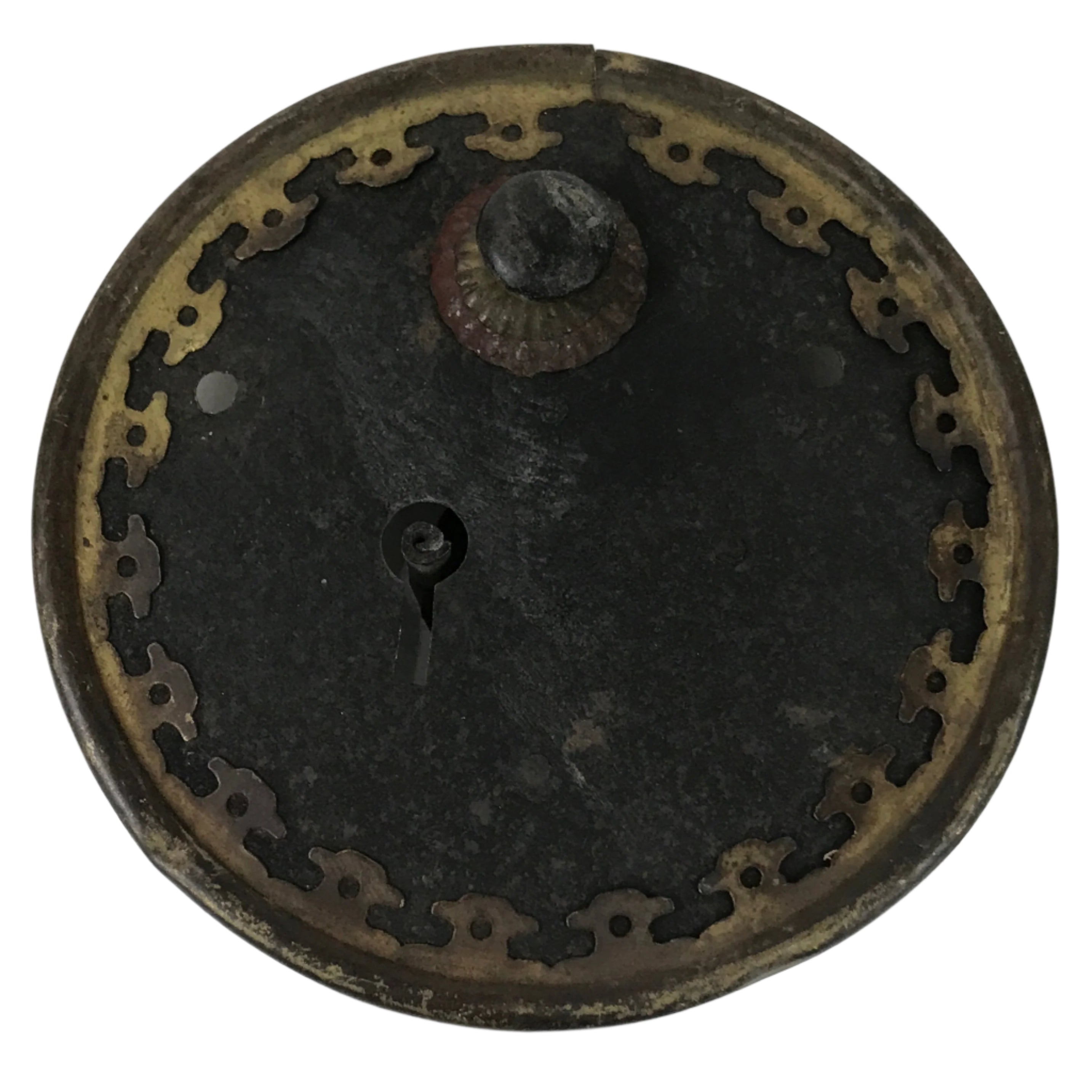 Antique Japanese Iron Metal Tansu Chest Drawer Lock Furniture Hardware JK833