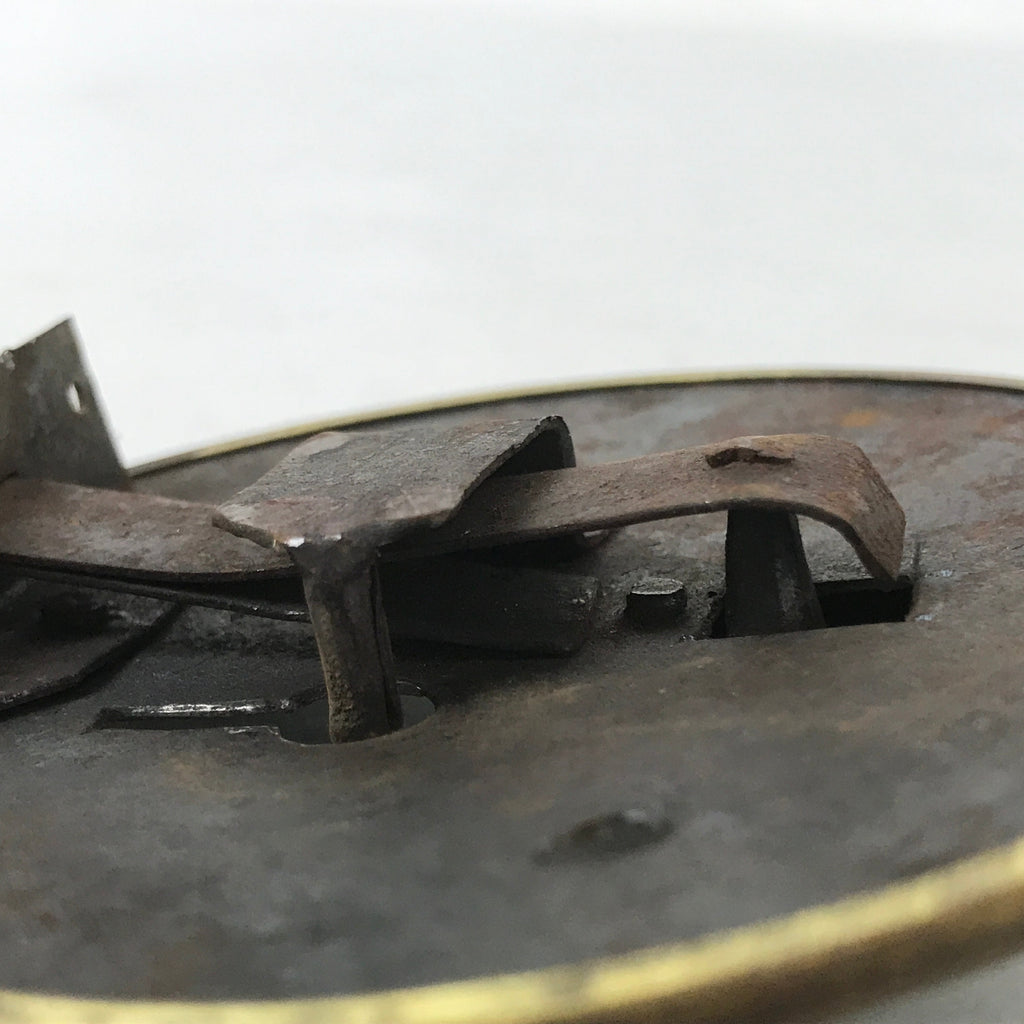Antique Japanese Iron Metal Tansu Chest Drawer Lock Furniture Hardware JK834