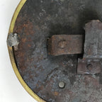 Antique Japanese Iron Metal Tansu Chest Drawer Lock Furniture Hardware JK834