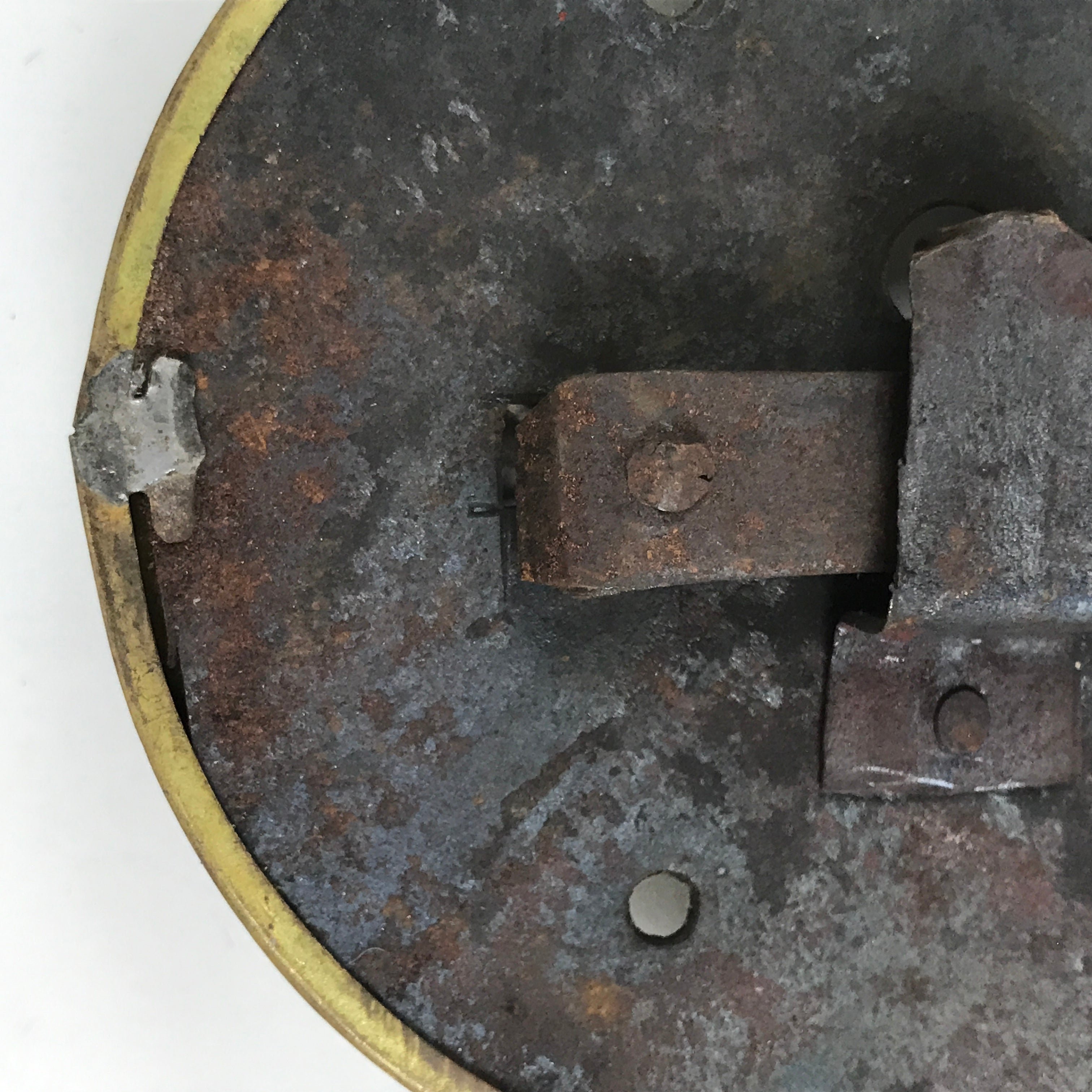 Antique Japanese Iron Metal Tansu Chest Drawer Lock Furniture Hardware JK834