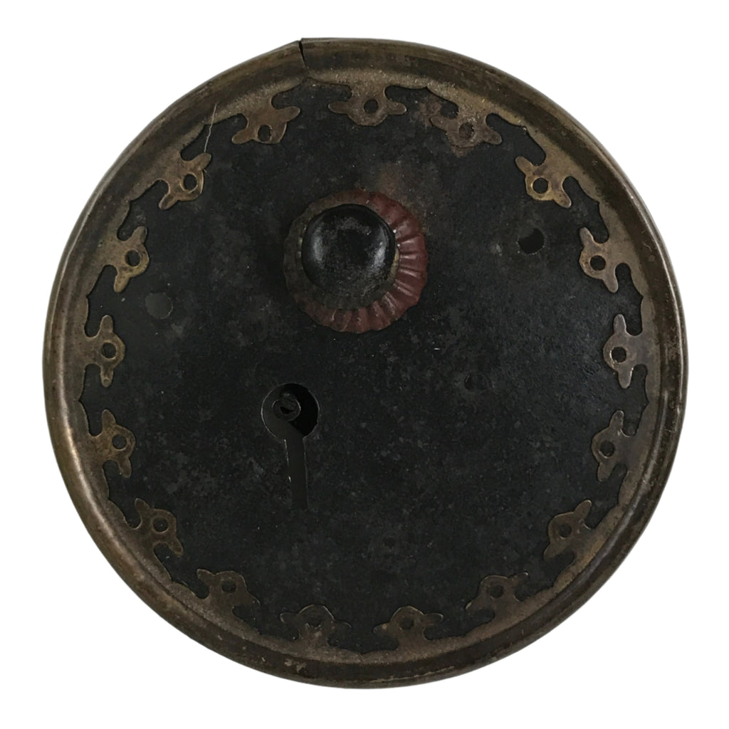 Antique Japanese Iron Metal Tansu Chest Drawer Lock Furniture Hardware JK834
