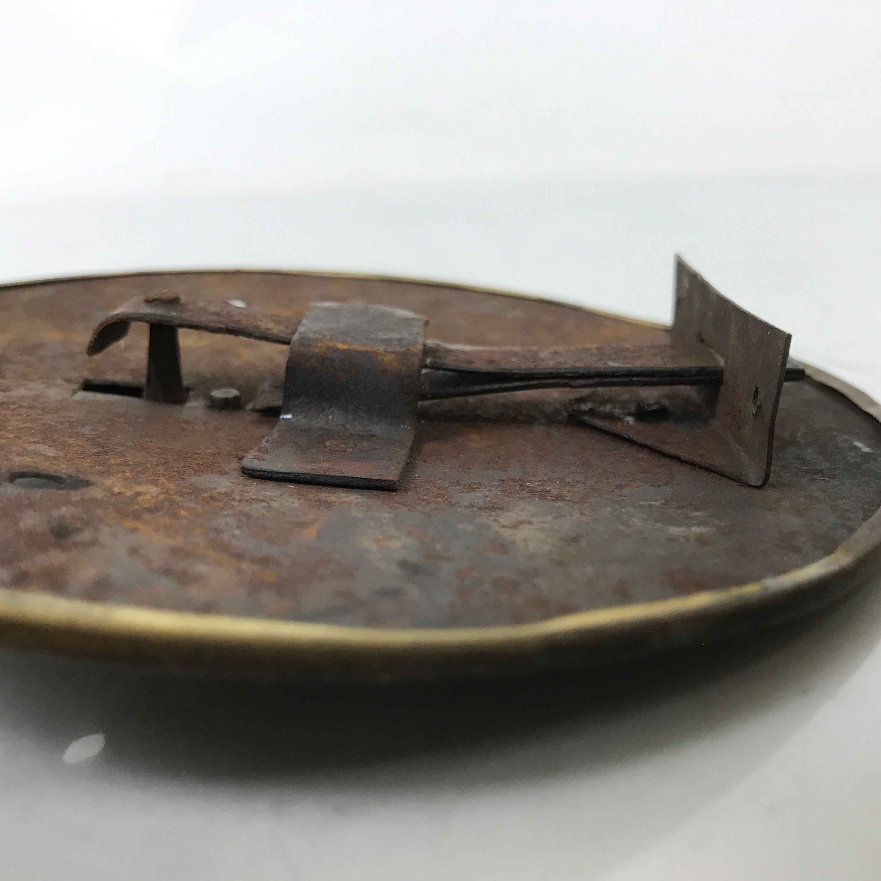 Antique Japanese Iron Metal Tansu Chest Drawer Lock Furniture Hardware JK836