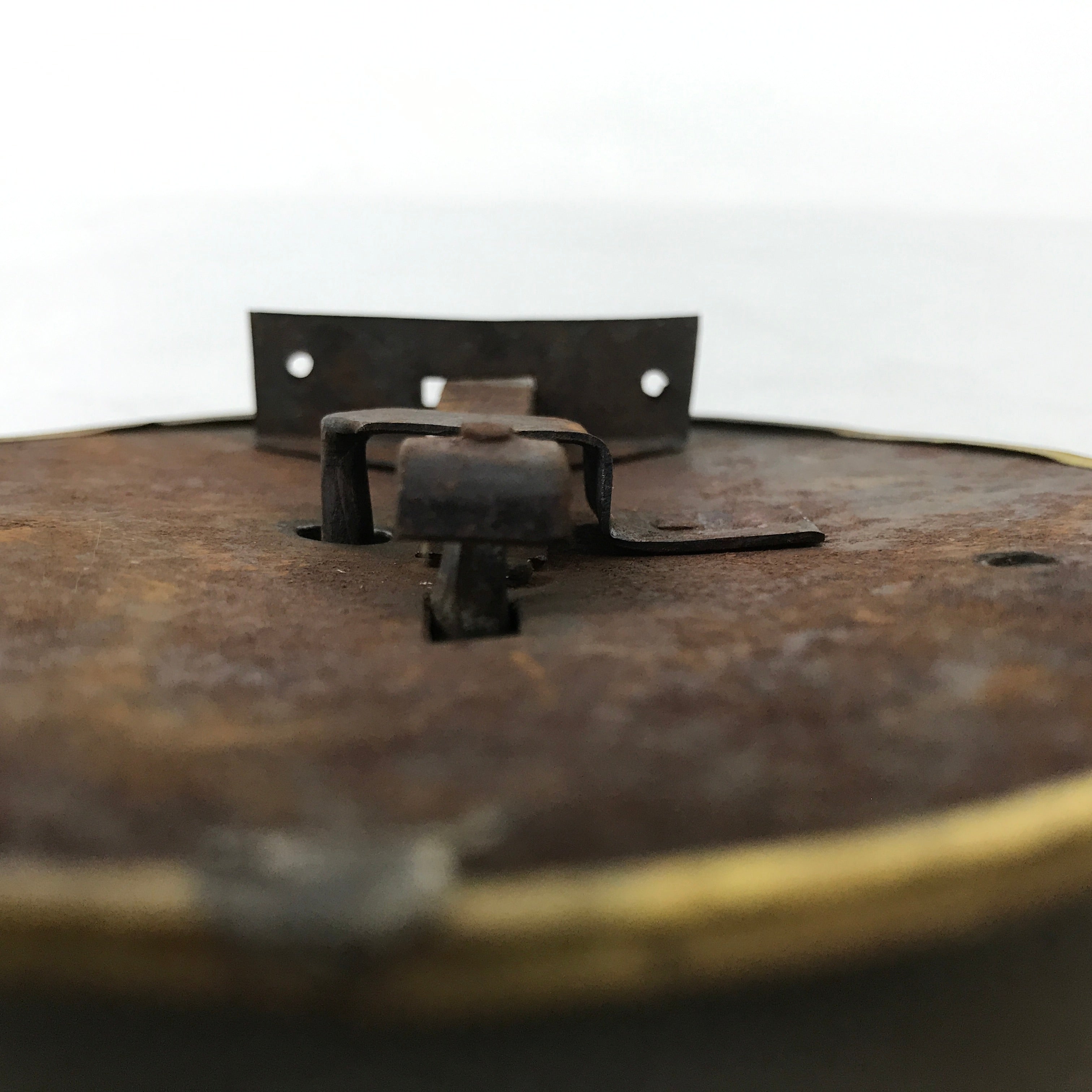 Antique Japanese Iron Metal Tansu Chest Drawer Lock Furniture Hardware JK836