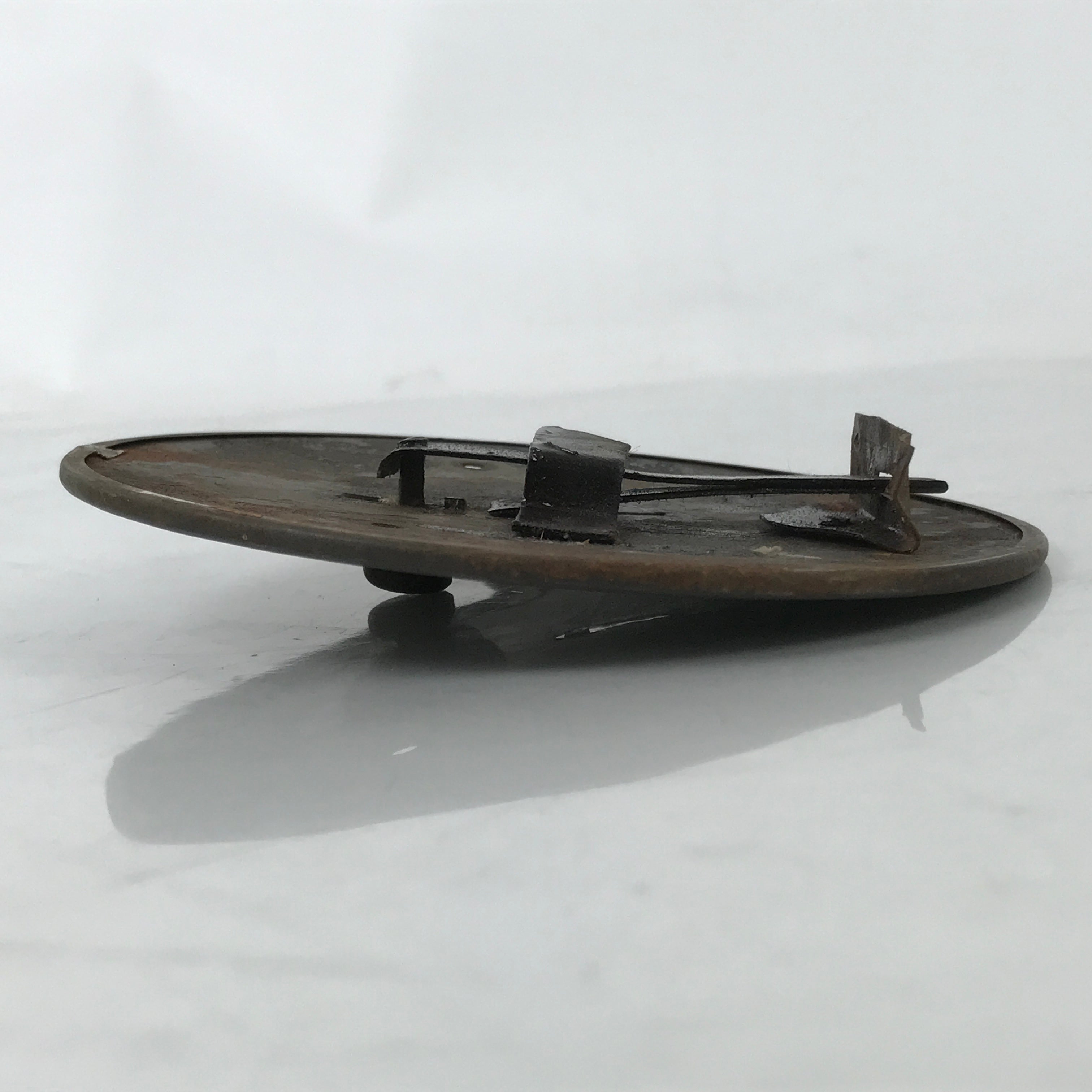 Antique Japanese Iron Metal Tansu Chest Drawer Lock Furniture Hardware JK837