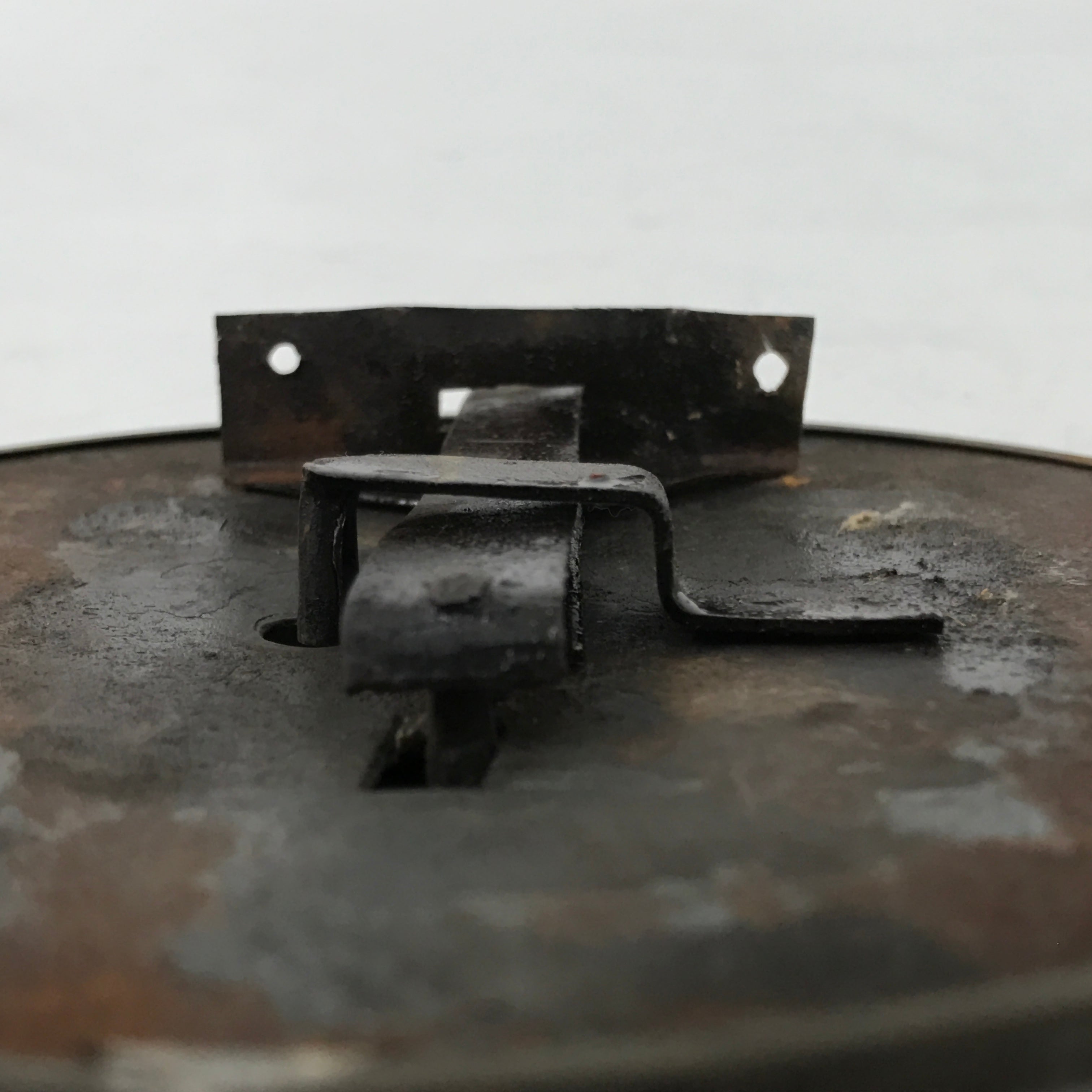 Antique Japanese Iron Metal Tansu Chest Drawer Lock Furniture Hardware JK837