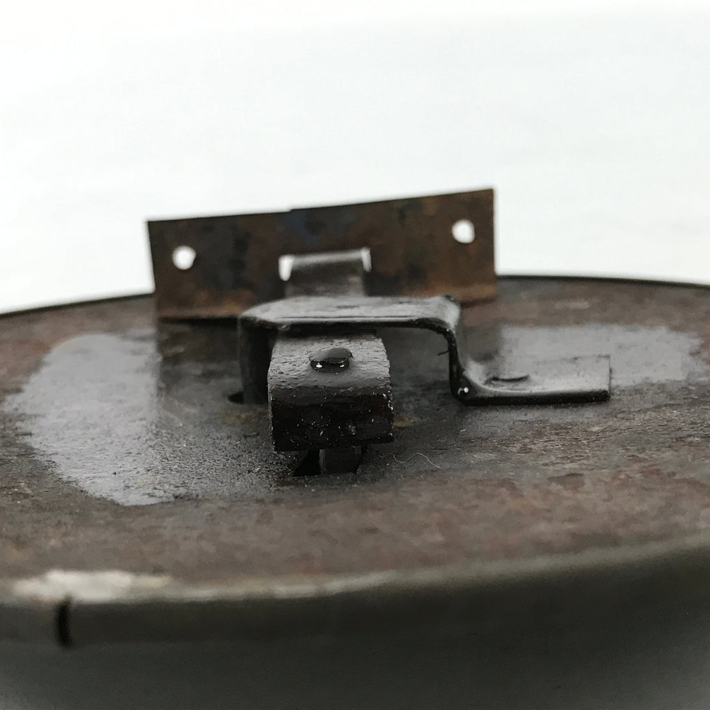 Antique Japanese Iron Metal Tansu Chest Drawer Lock Furniture Hardware JK839